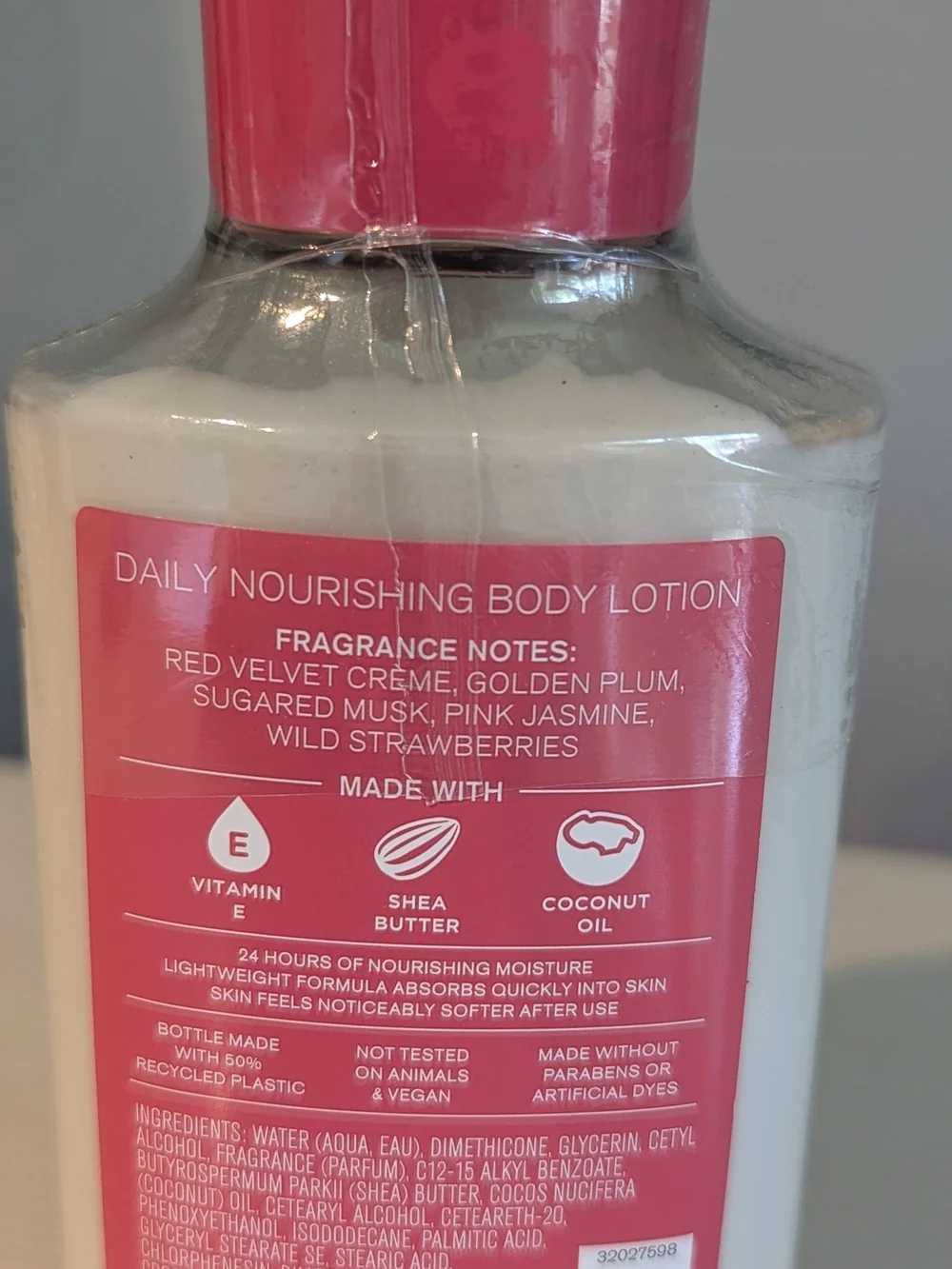 Bath & Body Works Velvet Sugar Lotion - Hot Pink